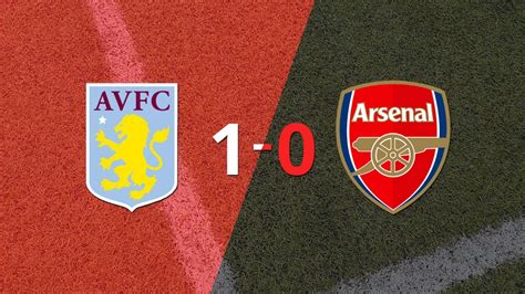 arsenal fc 0-1 aston villa